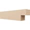 Ekena Millwork 6in. W x 8in. H x 32in. L Chapel Hill Woodgrain TimberThane Rafter Tail, Primed Tan RFTUR06X08X32CHPRCPR - alternate 1